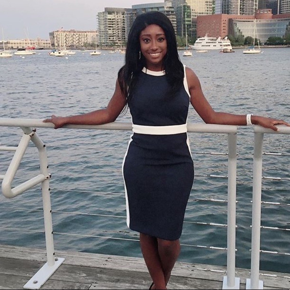 Navy blue Tommy Hilfiger Dress - Picture 2 of 6